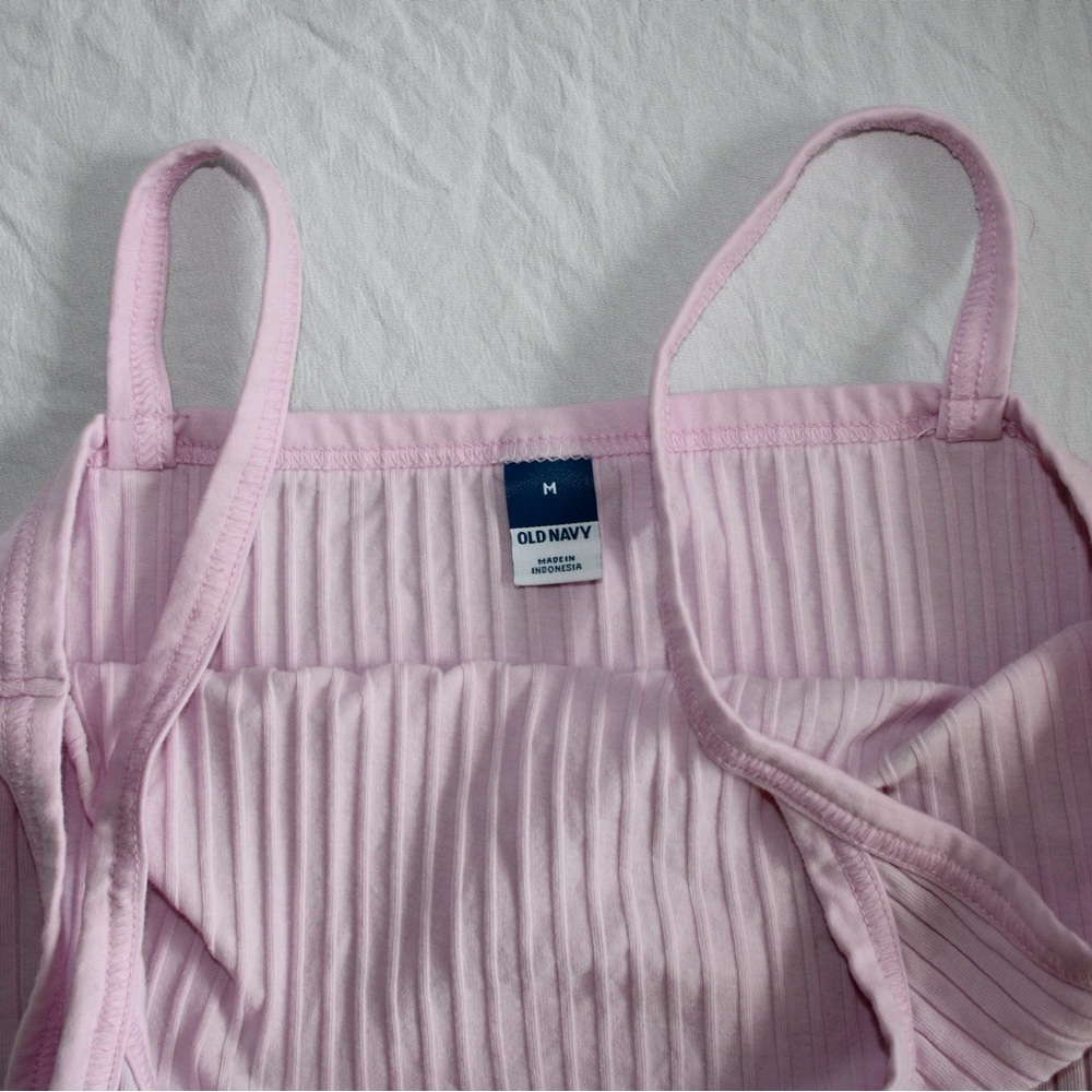 Old Navy Soft Pink Ribbed Camisole